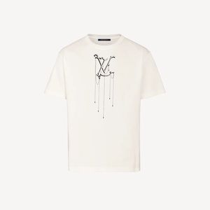 LV PENDANT EMBROIDERY T-SHIRT